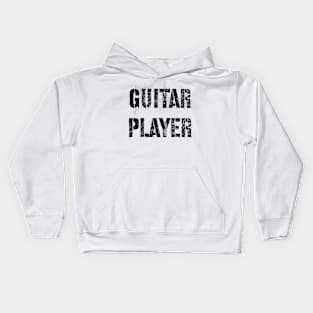 Guitar Player - Cool Musician Kids Hoodie